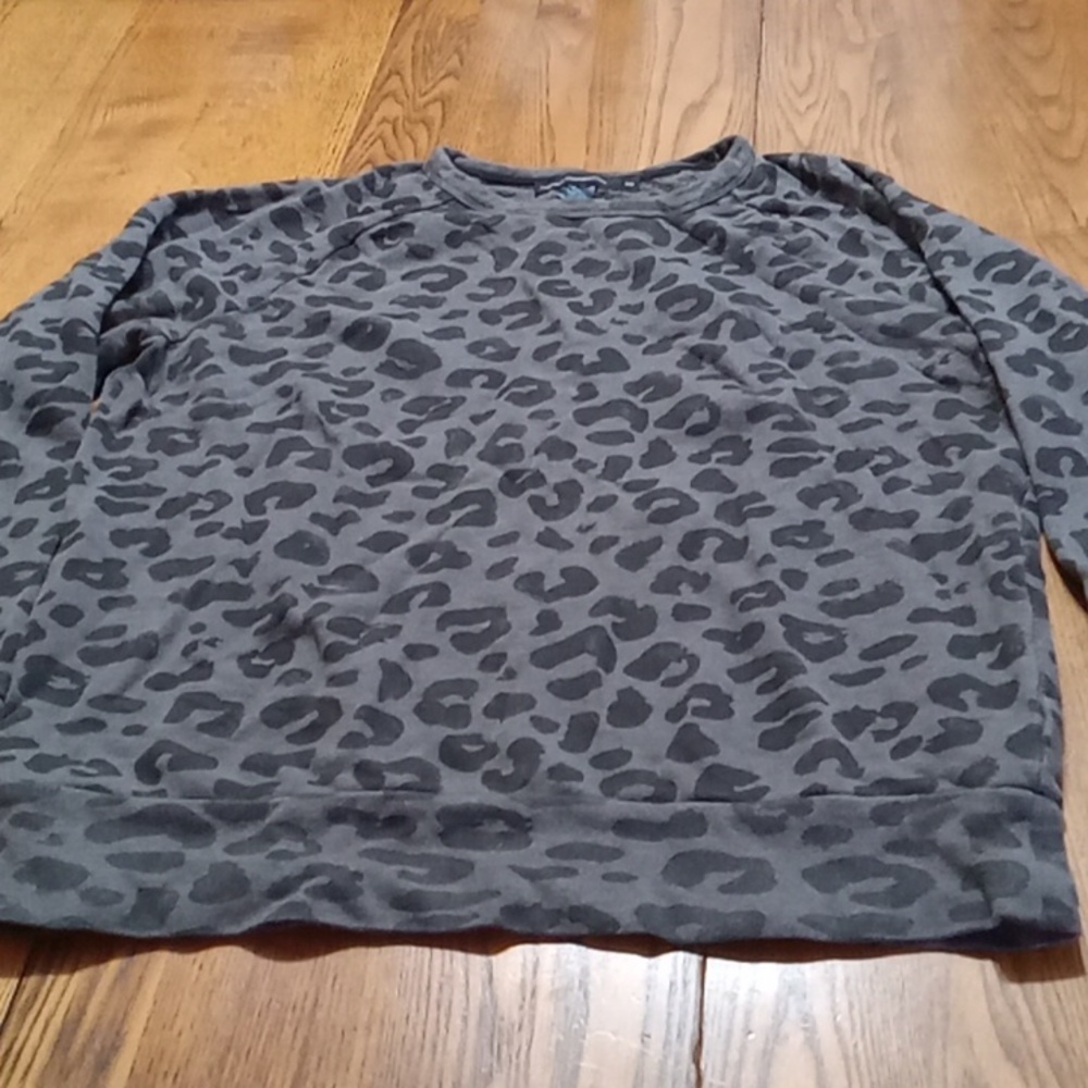 FRENCH CONNECTION Women Sweat Shirt Top Used Preowned Small GRAY GREY